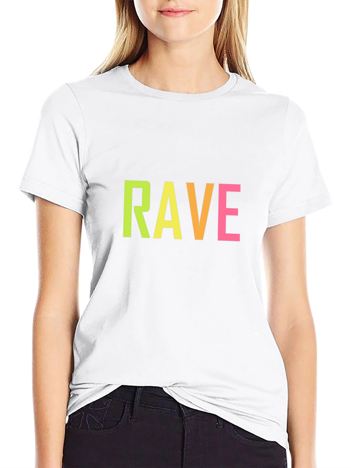 Rave Graphic Tee - Vibrant Party Shirt