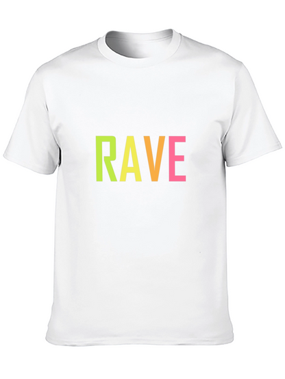 Rave Graphic Tee - Vibrant Party Shirt