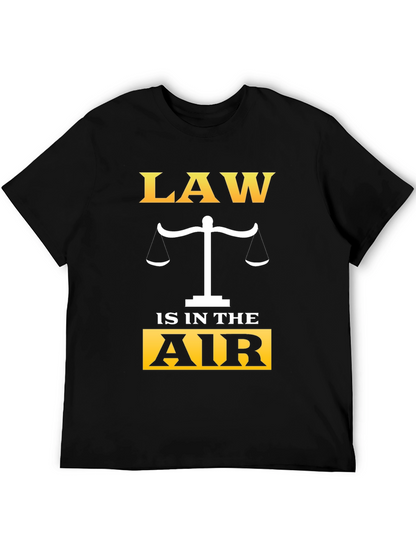 Law is in the Air Graphic T-Shirt