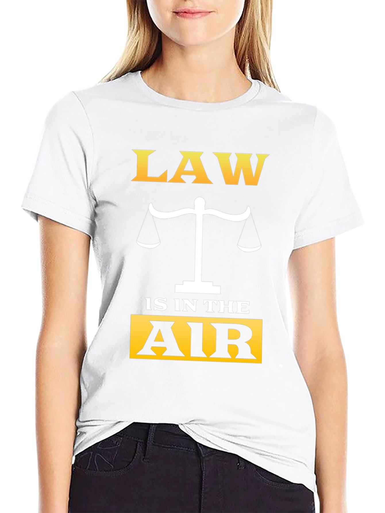 Law is in the Air Graphic T-Shirt