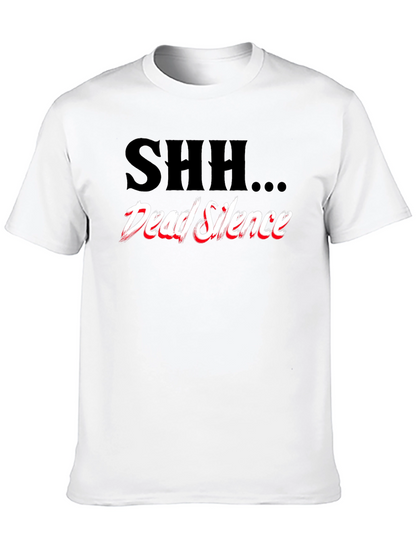 Dead Silence Graphic T-Shirt - Casual Style