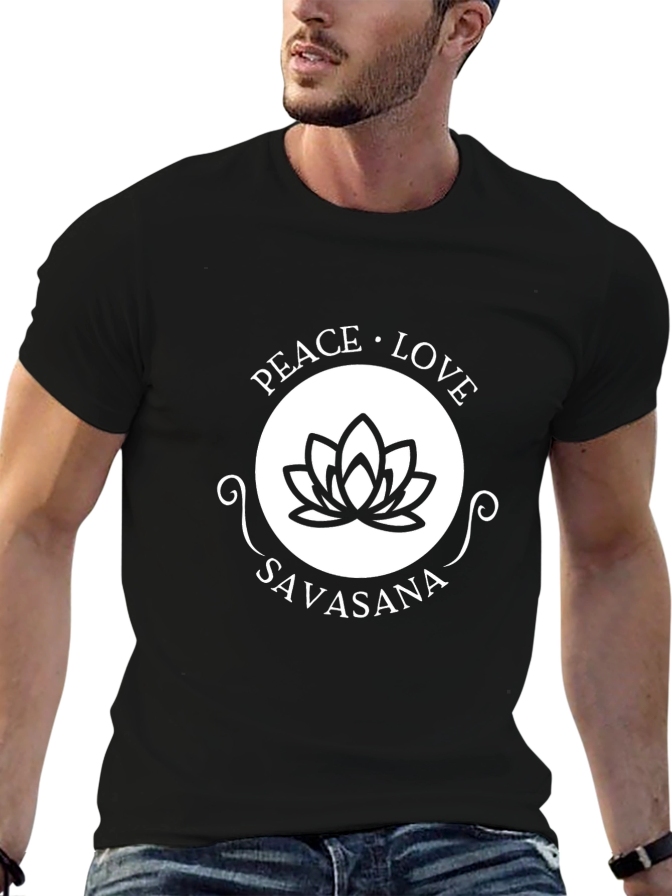 Peace Love Savasana Yoga T-Shirt