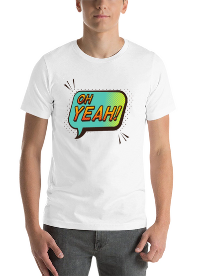 Oh Yeah! Graphic Print T-Shirt