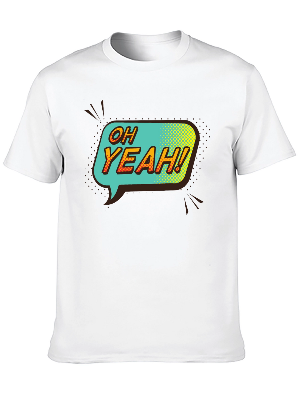 Oh Yeah! Graphic Print T-Shirt