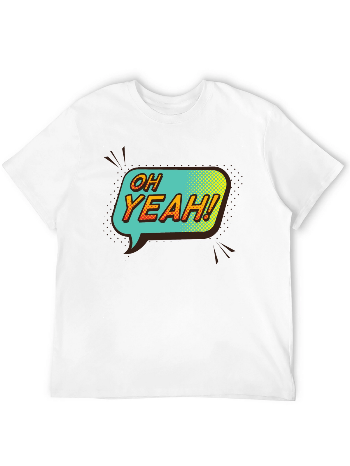Oh Yeah! Graphic Print T-Shirt