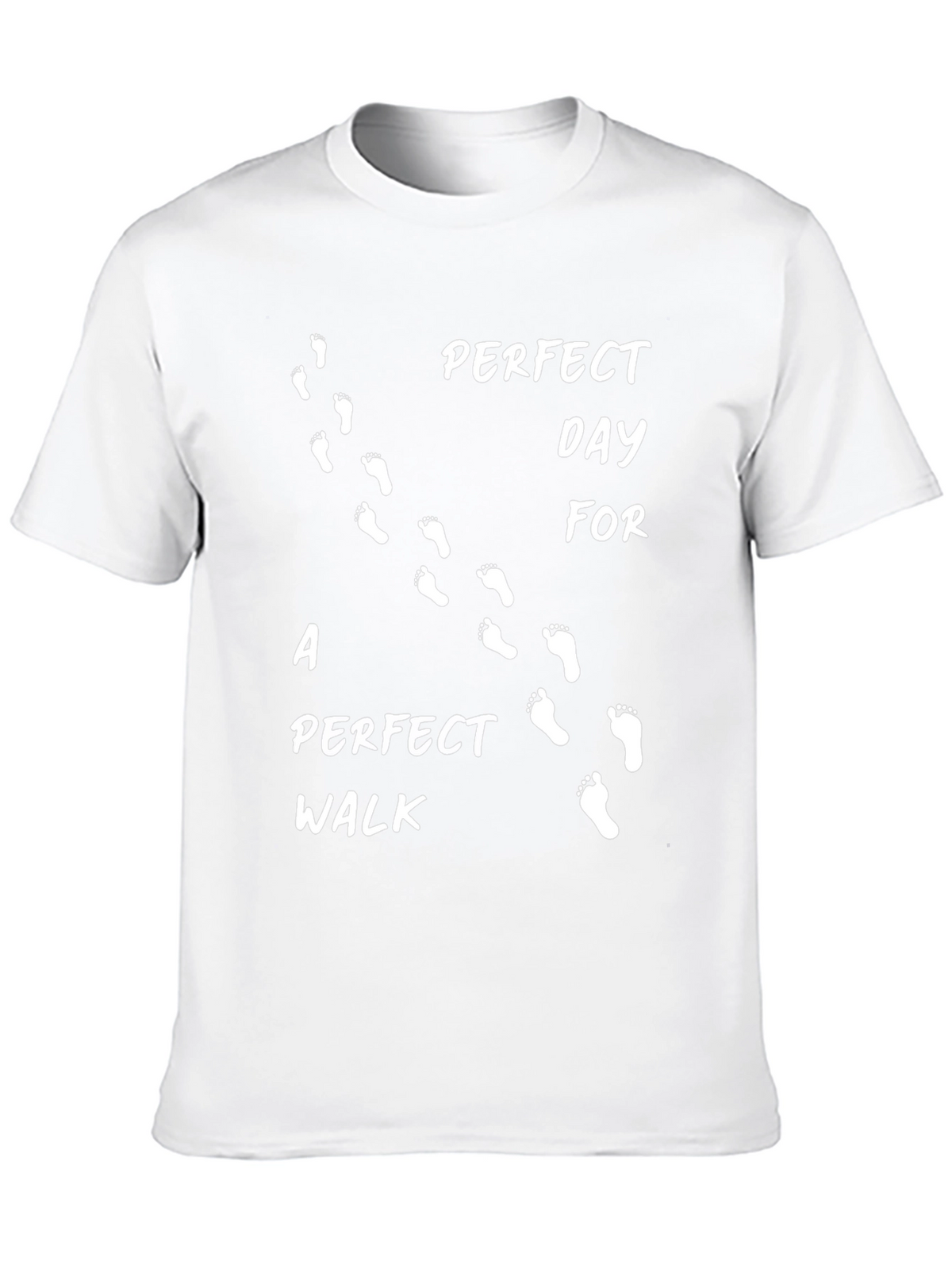 Perfect Day Walk Tee - Footprint Design
