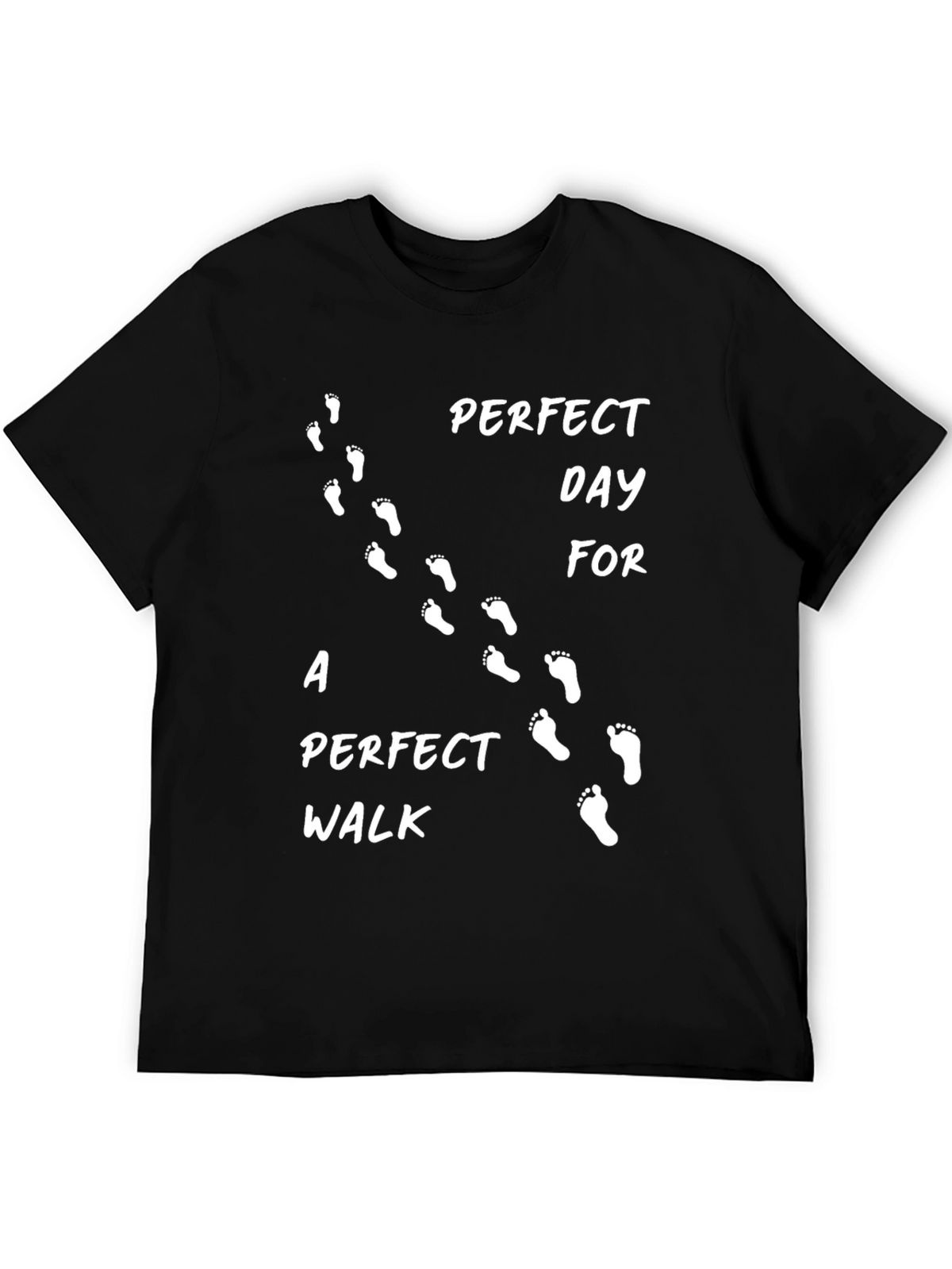 Perfect Day Walk Tee - Footprint Design
