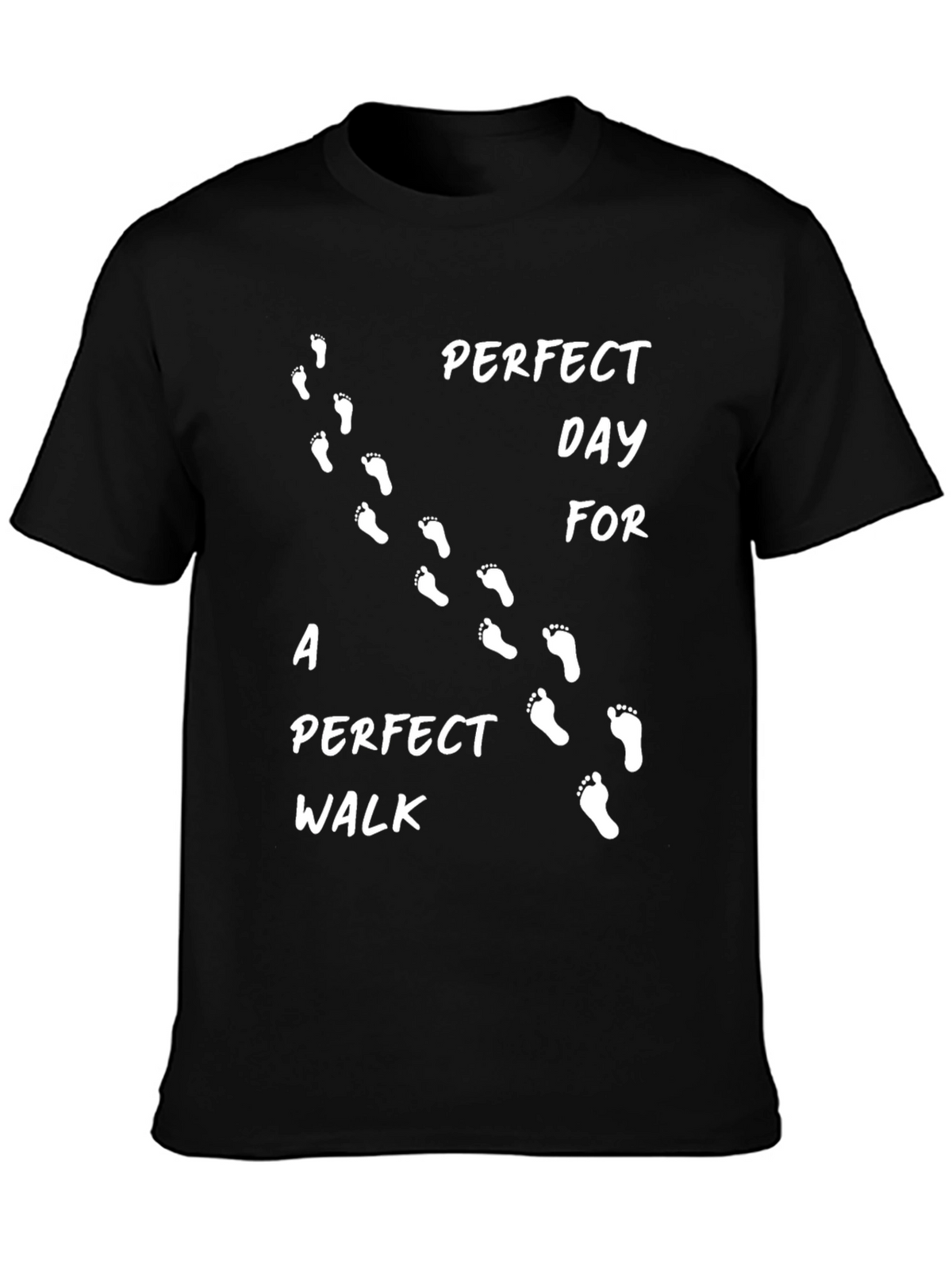 Perfect Day Walk Tee - Footprint Design