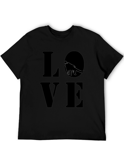Love Graphic Black T-Shirt
