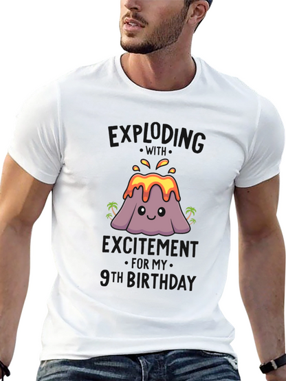 Volcano 9th Birthday T-Shirt