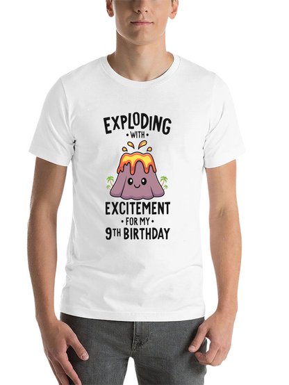 Volcano 9th Birthday T-Shirt