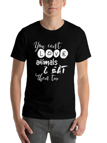 Vegan Humor T-Shirt - Animals & Eating