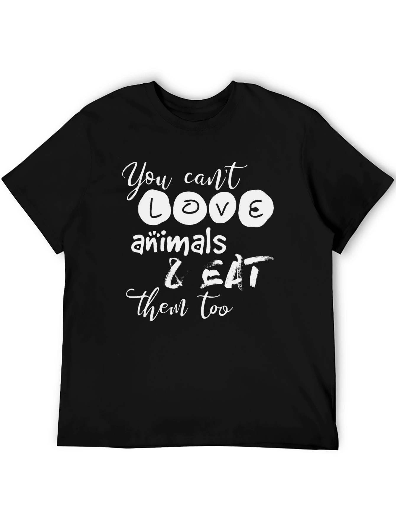 Vegan Humor T-Shirt - Animals & Eating