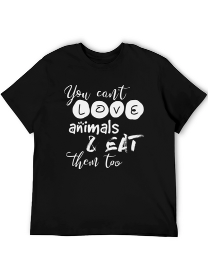 Vegan Humor T-Shirt - Animals & Eating