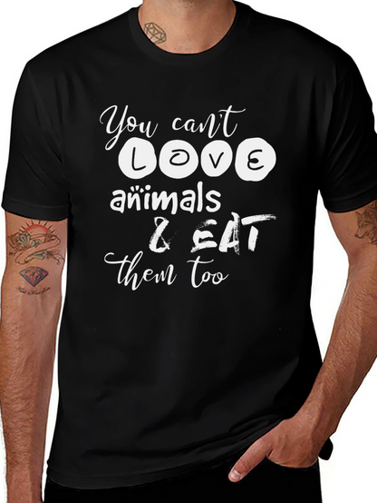 Vegan Humor T-Shirt - Animals & Eating