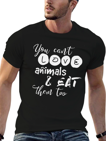 Vegan Humor T-Shirt - Animals & Eating