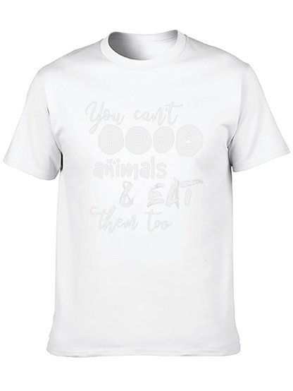 Vegan Humor T-Shirt - Animals & Eating