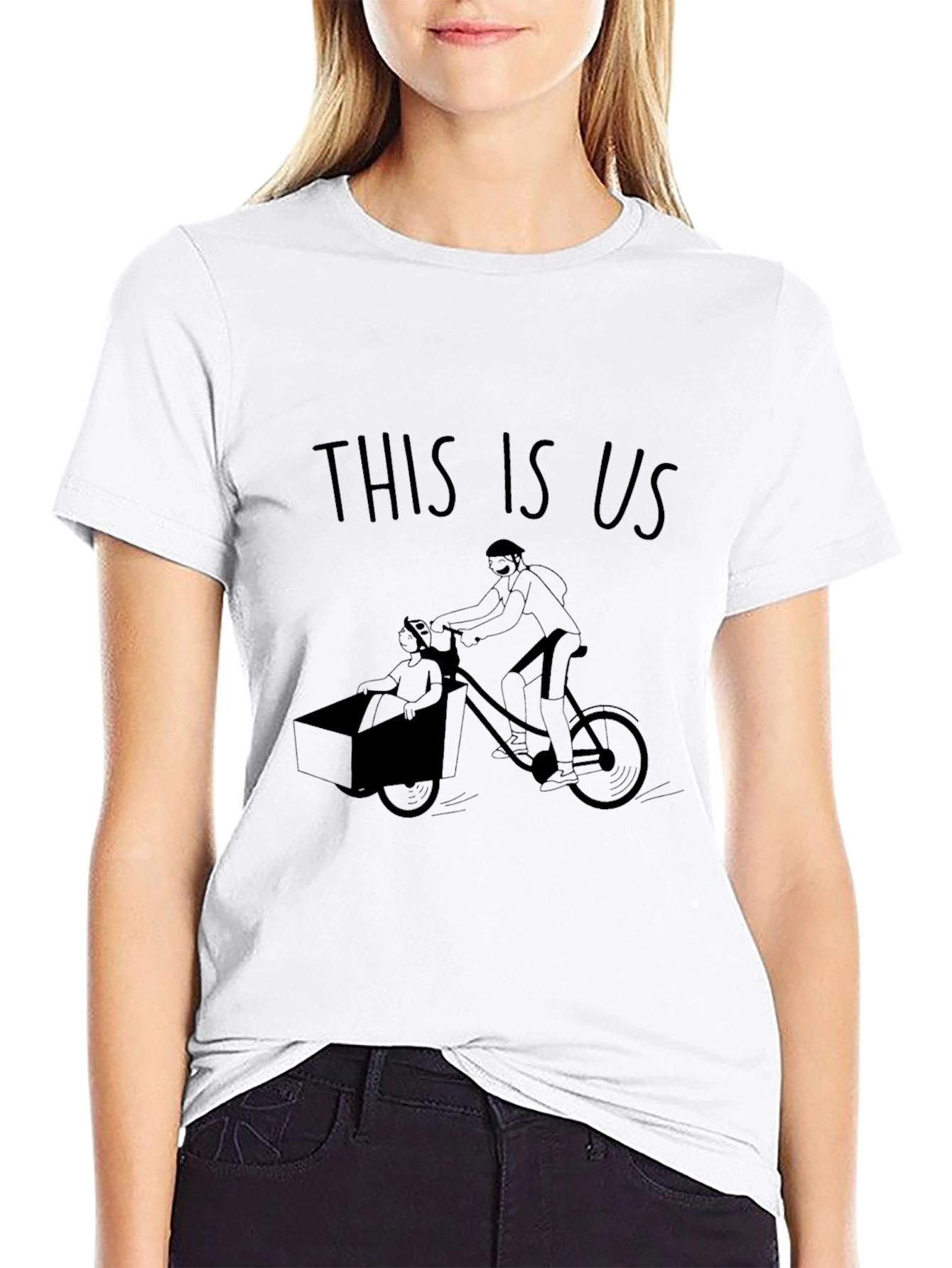 This Is Us Graphic Tee - Bike Design