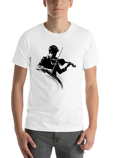 Musician Silhouette T-Shirt - Classic Black Tee