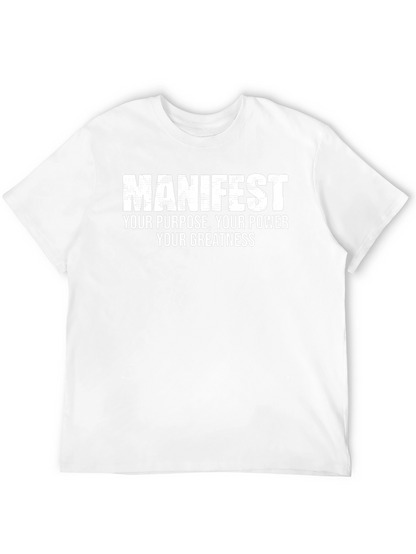 Manifest Graphic Tee - Black T-Shirt