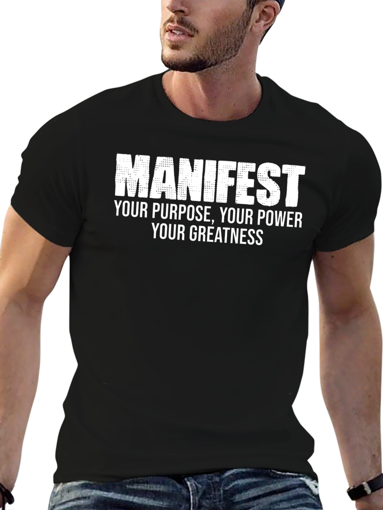 Manifest Graphic Tee - Black T-Shirt