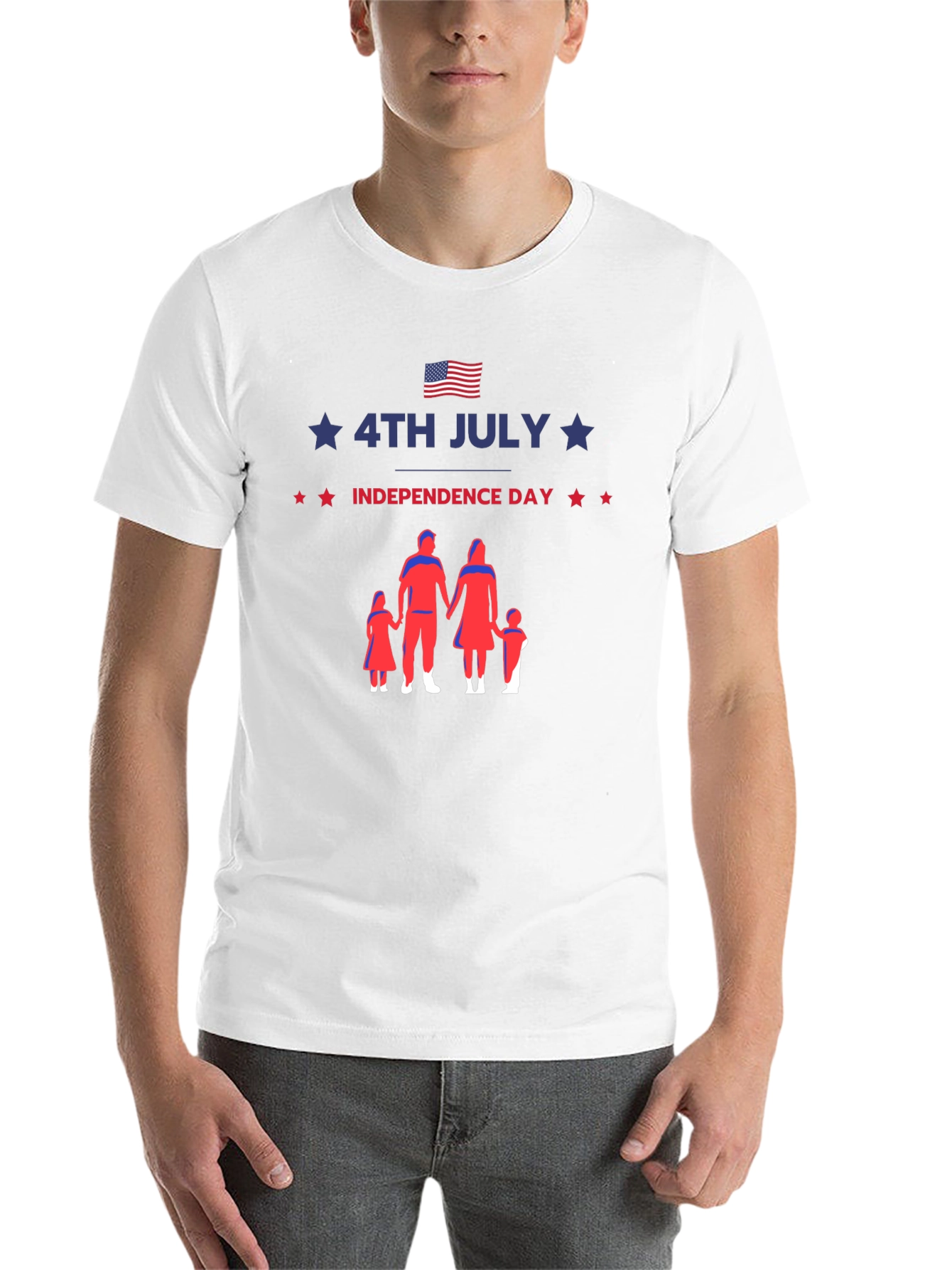 4th of July Family Independence Day T-Shirt