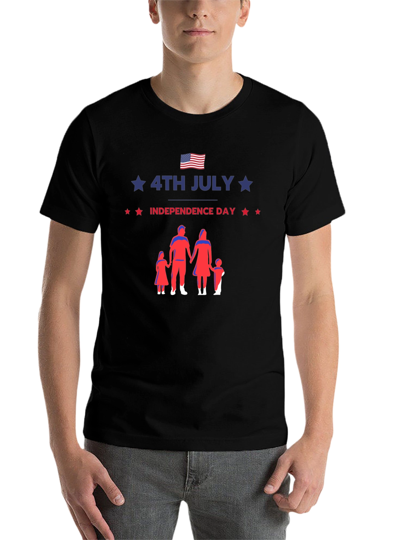 4th of July Family Independence Day T-Shirt