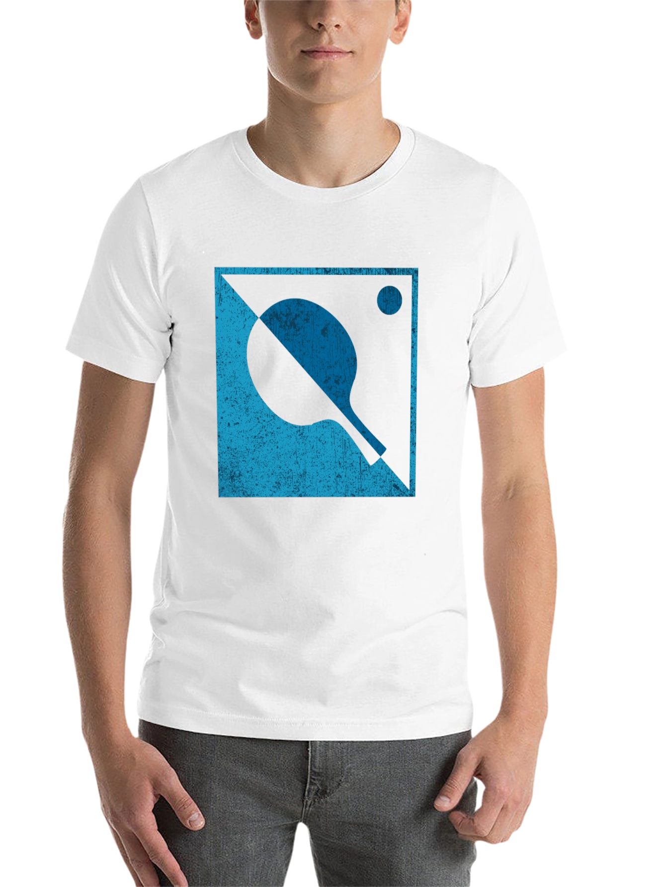 Retro Table Tennis Graphic Tee