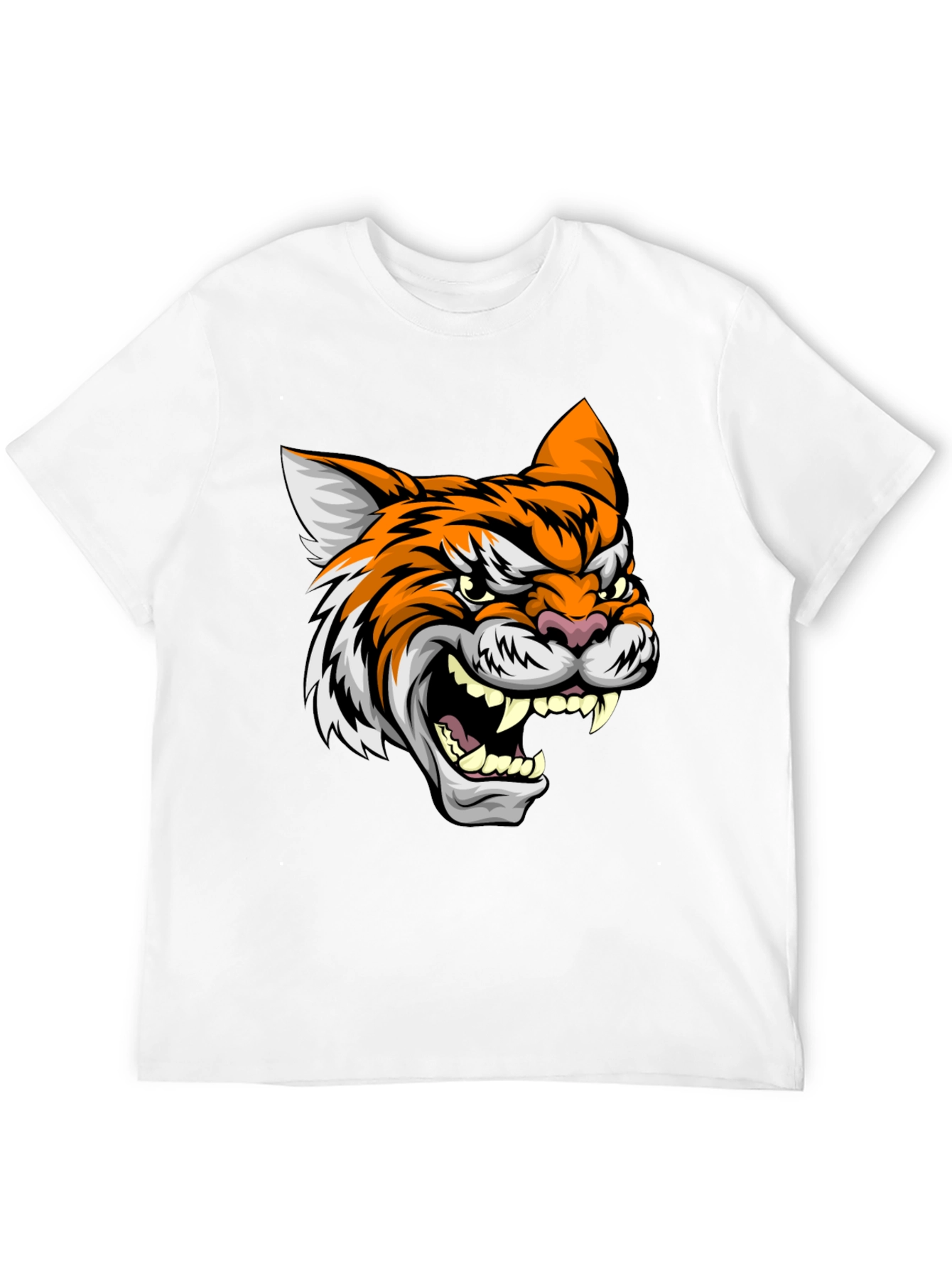 Roaring Tiger Graphic Tee - Black