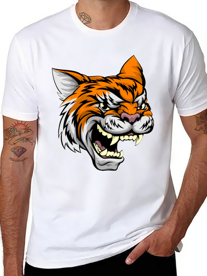 Roaring Tiger Graphic Tee - Black