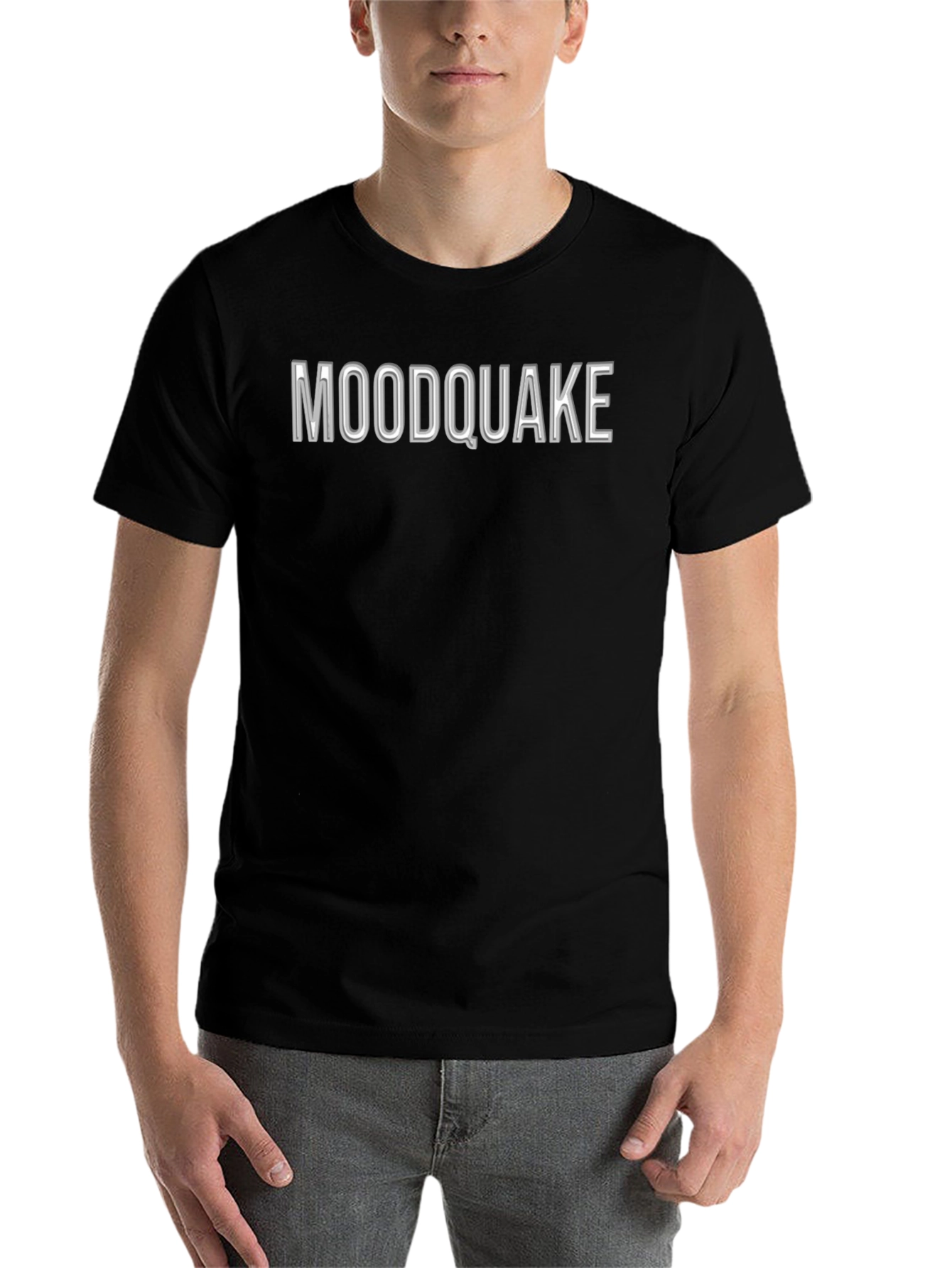 Moodquake Graphic Tee - Black T-Shirt