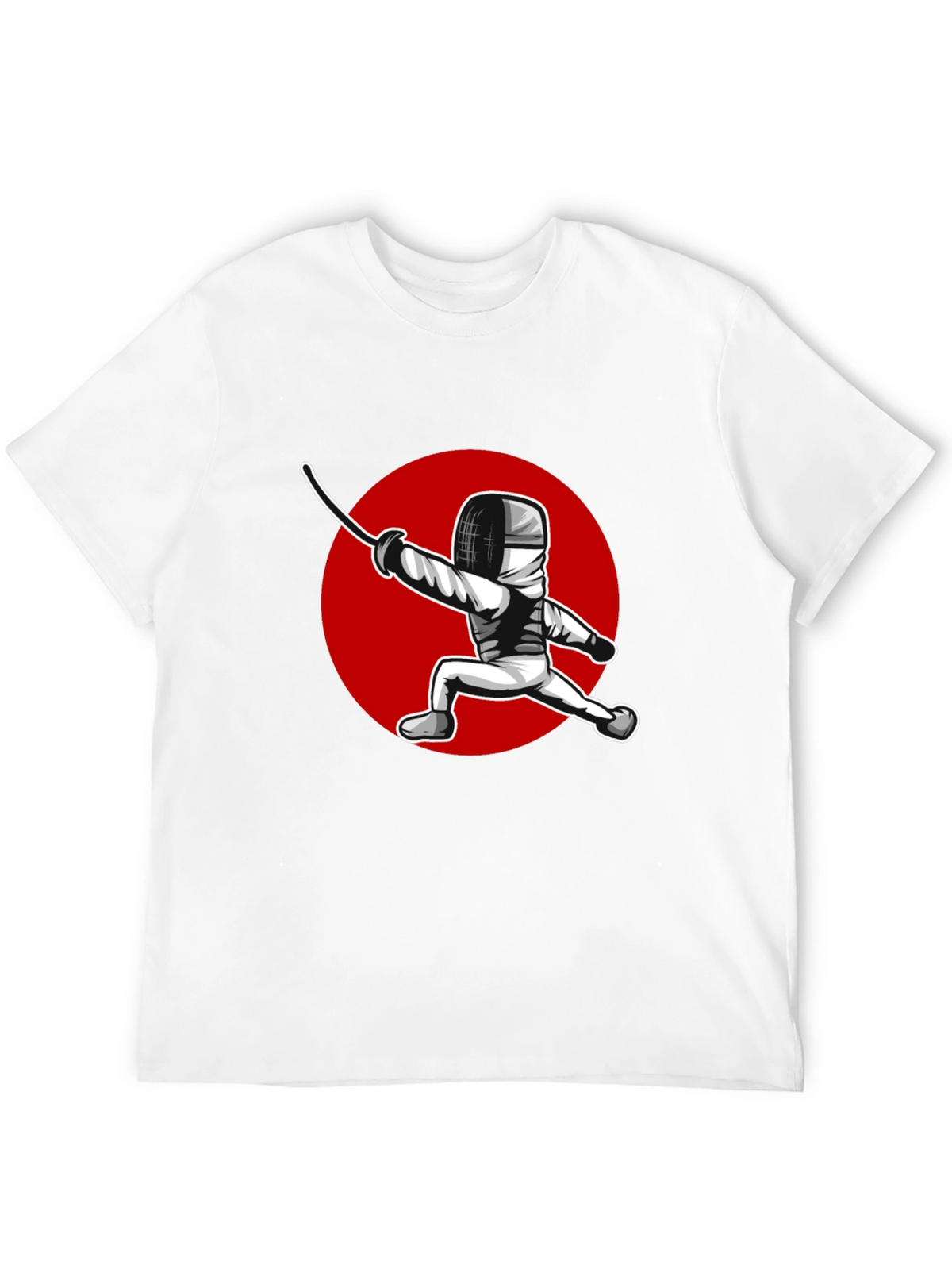 Fencing Sport Graphic T-Shirt