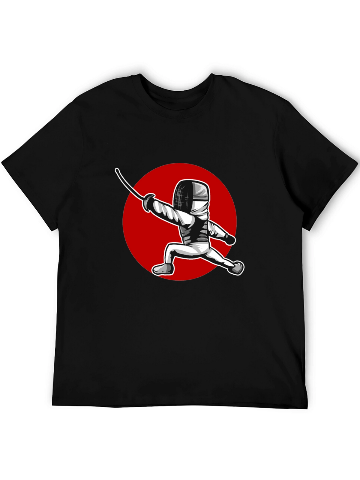Fencing Sport Graphic T-Shirt