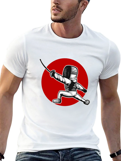 Fencing Sport Graphic T-Shirt