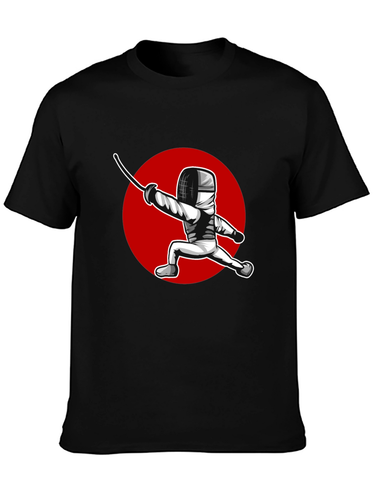 Fencing Sport Graphic T-Shirt