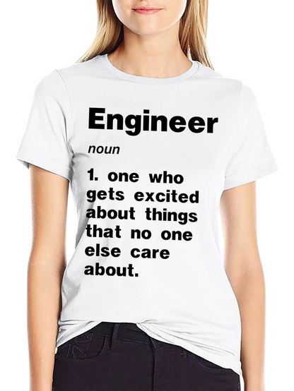 Engineer Definition T-Shirt - Funny Gift