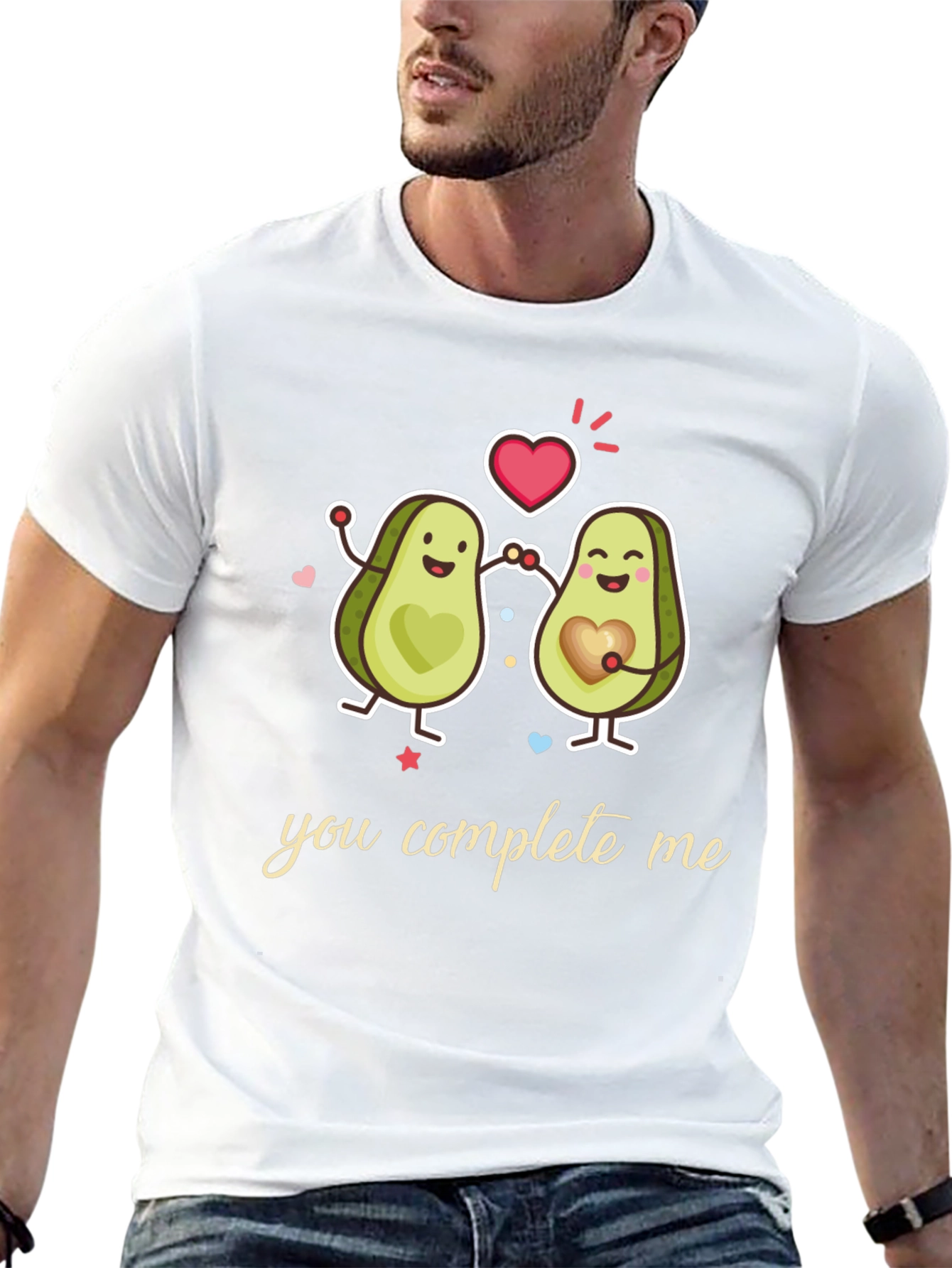 Avocado Couple T-Shirt - You Complete Me