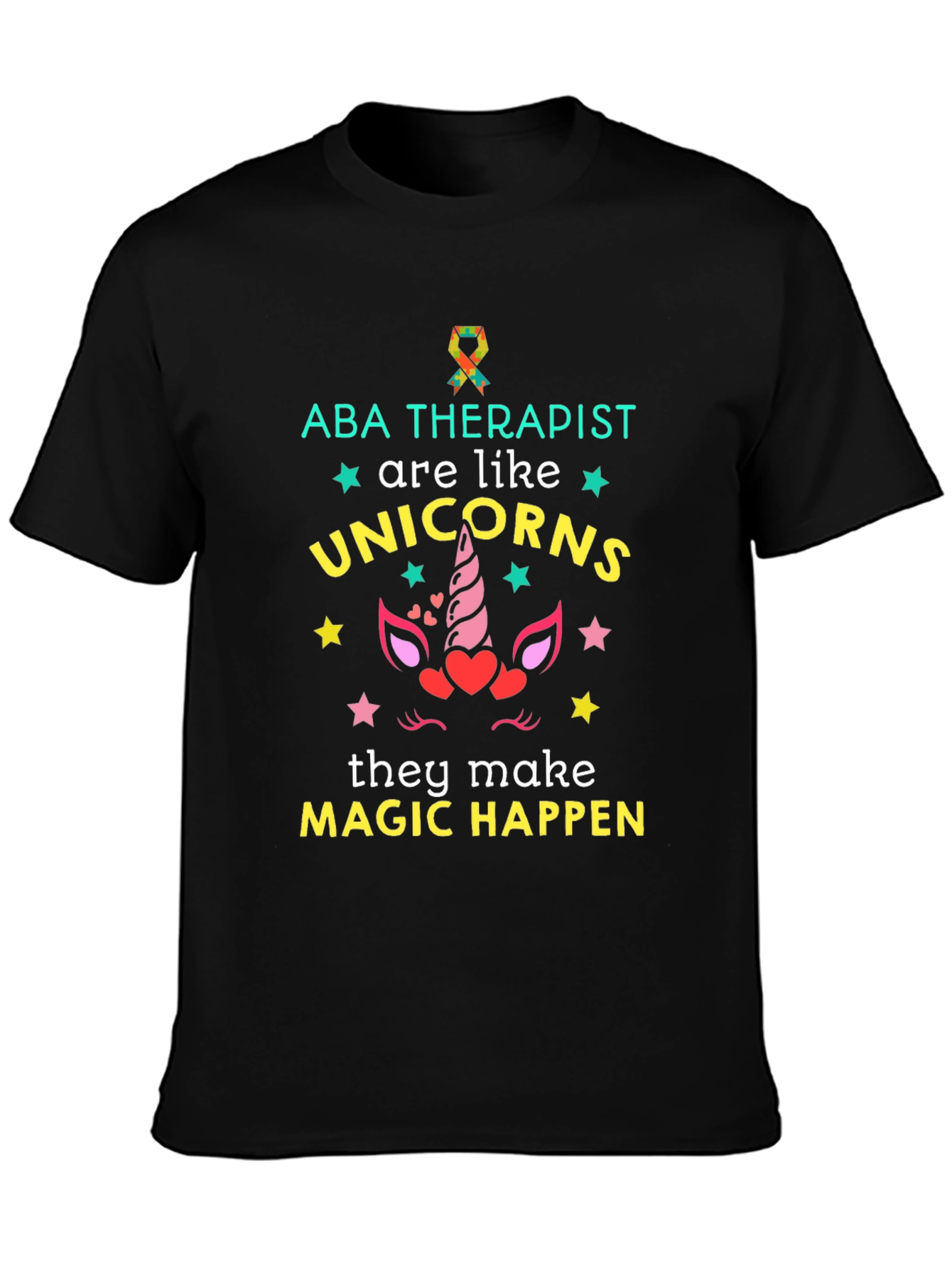 ABA Therapist Unicorn Magic T-Shirt