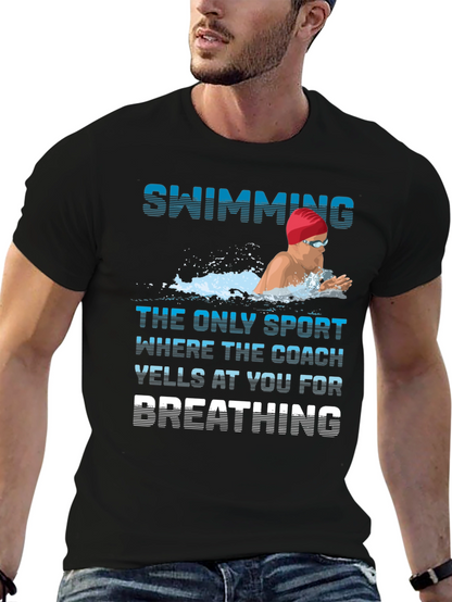 Swimming Coach Humor T-Shirt