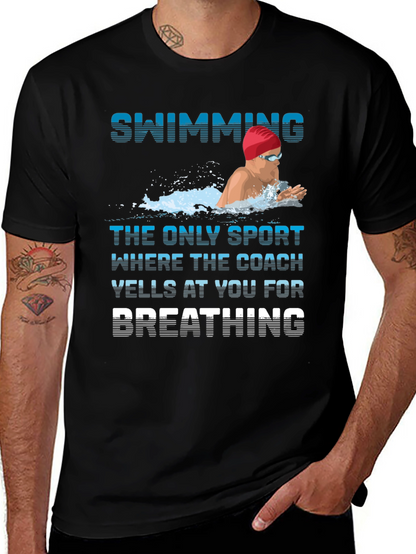 Swimming Coach Humor T-Shirt
