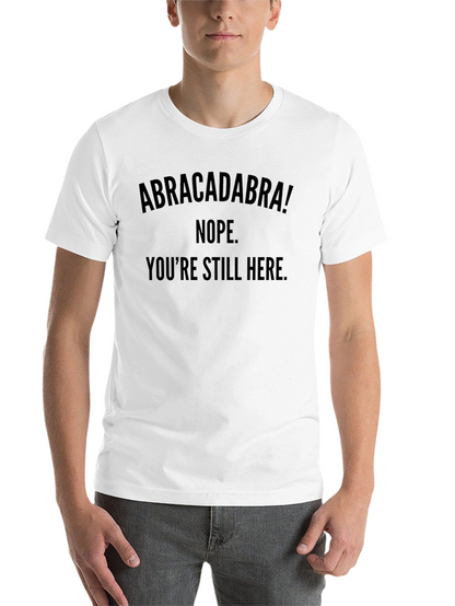 Abracadabra Funny Graphic Novelty T-Shirt