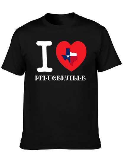 I Heart Pflugerville Texas State Pride T-Shirt