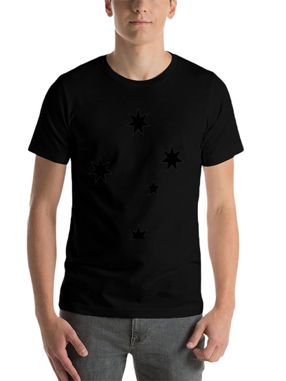 Southern Cross Starry Night Black T-Shirt