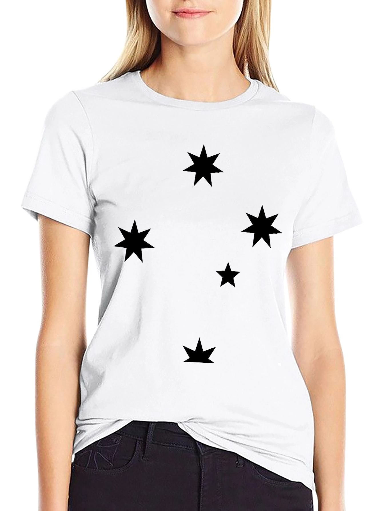 Southern Cross Starry Night Black T-Shirt