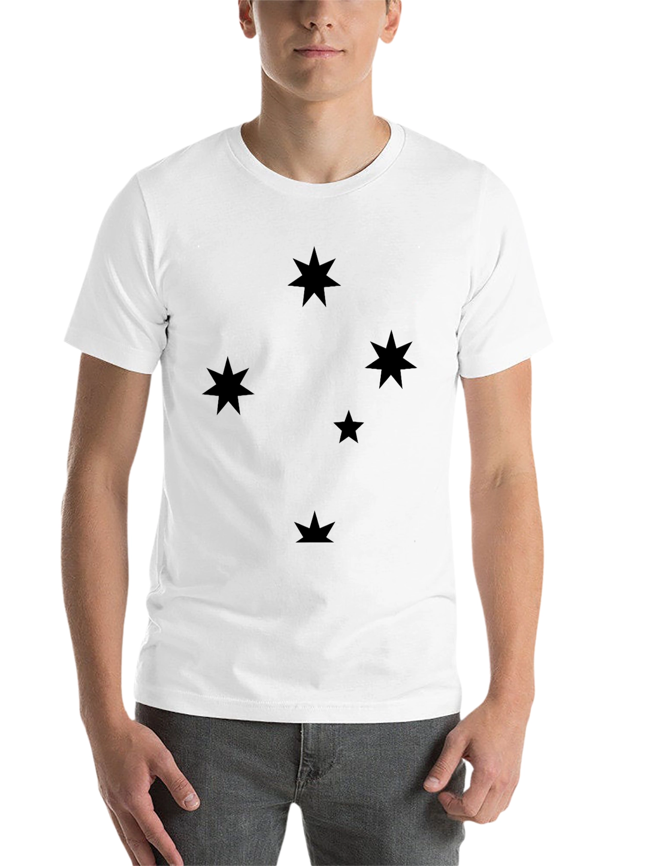 Southern Cross Starry Night Black T-Shirt