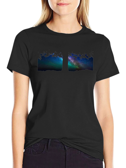 Night Sky Tree Graphic Tee