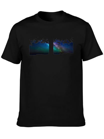 Night Sky Tree Graphic Tee