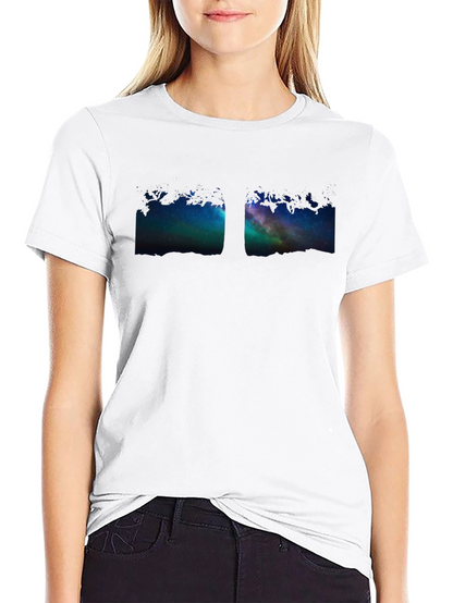 Night Sky Tree Graphic Tee