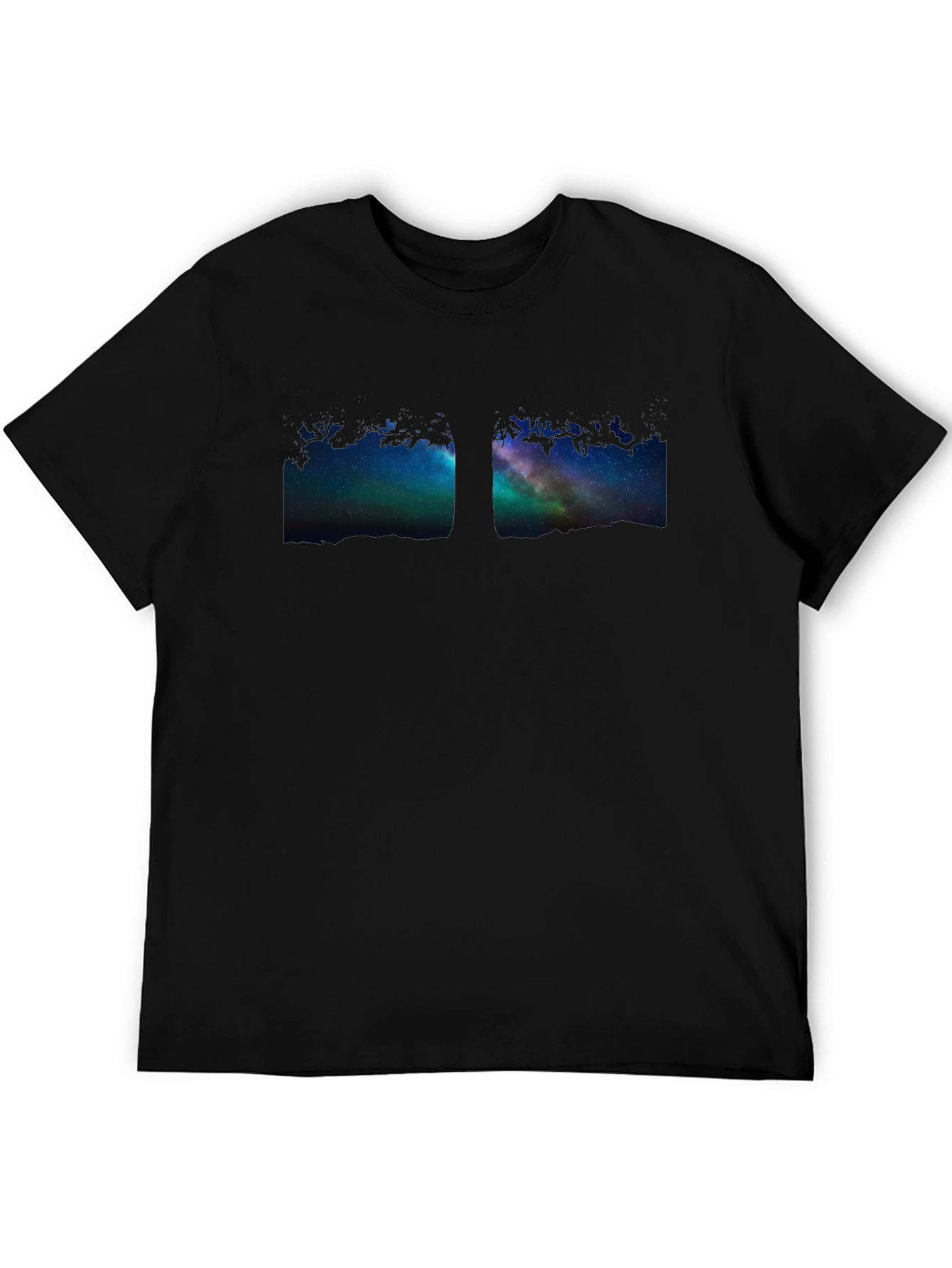 Night Sky Tree Graphic Tee