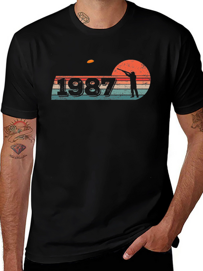 1987 Skeet Shooting Silhouette T-Shirt